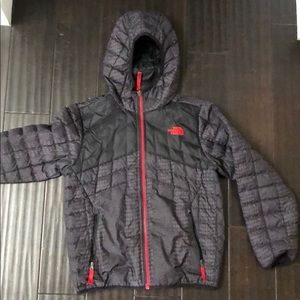 North Face kids coat. Reversible!